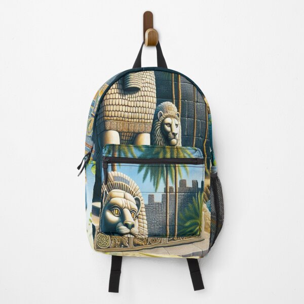 Item preview, Lion of Babylon, Ishtar Gate, Mesopotamia, palm tree designed and sold by Redbdon.