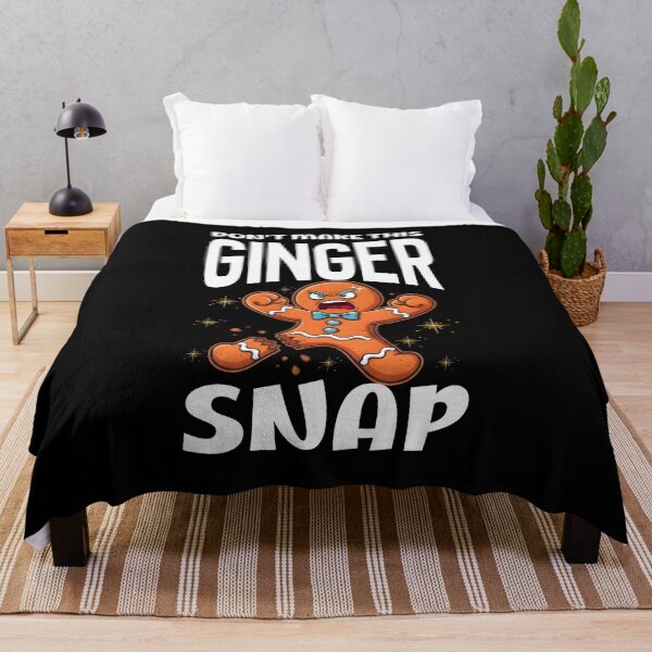 Item preview, Don’t Make This Ginger Snap Angry Gingerbread Cookie Humor designed and sold by BeLdiAuRa.