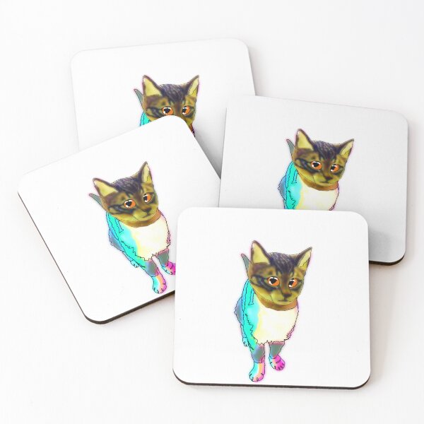Item preview, Luna the Cat Wearing Cat Mask – animalzinhats designed and sold by Ashley’sAnimalz.