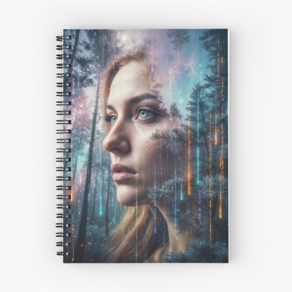 Item preview, Mystical Forest with Woman's Face designed and sold by Moriarty's Digital Visions.