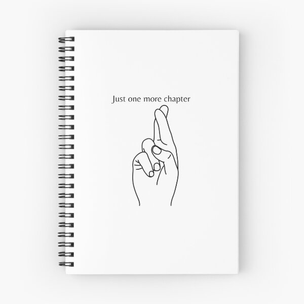 Item preview, Just one more Chapter - Minimalist book lover design designed and sold by ArtByEwa.