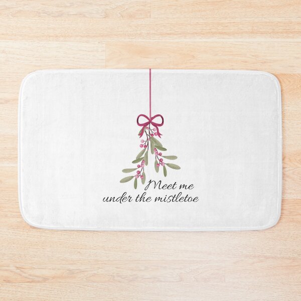 Item preview, Meet Me Under the Mistletoe – Romantic Winter Design designed and sold by SparkLuxe.