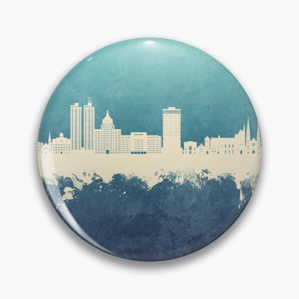 Item preview, Peoria Illinois Skyline designed and sold by ArtPrints.