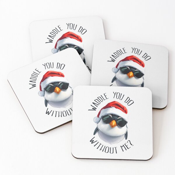 Item preview, Waddle You Do Without Me? - Funny Sassy Penguin designed and sold by SolaoLab.