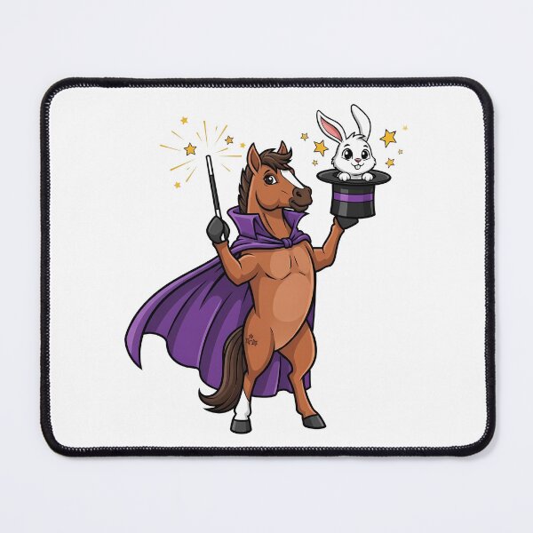 Item preview, Horse Magician Pulling Rabbit from Hat designed and sold by k3rstman1.