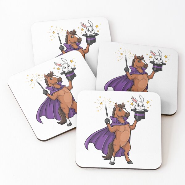 Item preview, Horse Magician Pulling Rabbit from Hat designed and sold by k3rstman1.