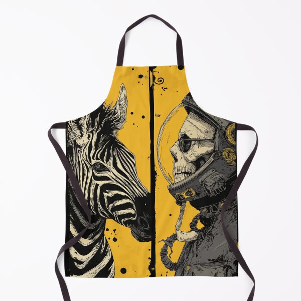 Item preview, Zebra vs. Space Skull – Surreal Sci-Fi Art designed and sold by drizzd.