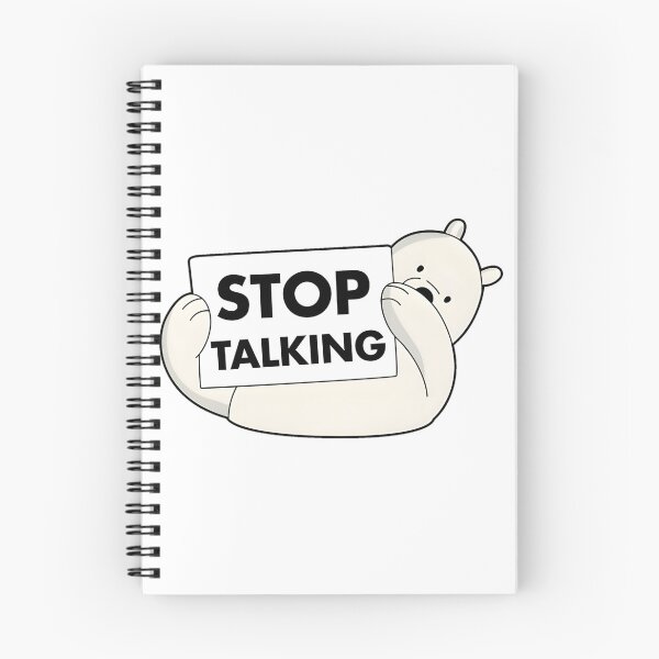 Item preview, stop talking designed and sold by SonyShock.