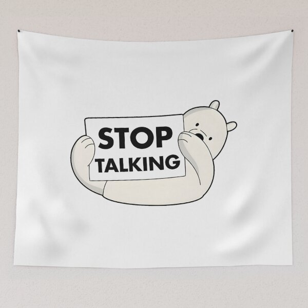 Item preview, stop talking designed and sold by SonyShock.