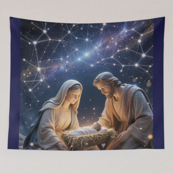 Item preview, The Starborn Nativity designed and sold by MyTshirtArt.
