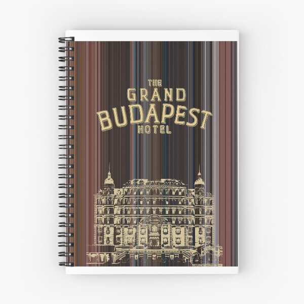 Artikelvorschau, Das Grand Budapest Hotel (2014) – Farbspektrum entworfen und verkauft von ndothughes.