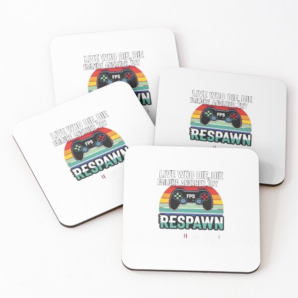 Item preview, Copy of Respawn Retry Repeat Gaming T-Shirt for True Players designed and sold by Egyptian king ⭐⭐⭐⭐⭐.