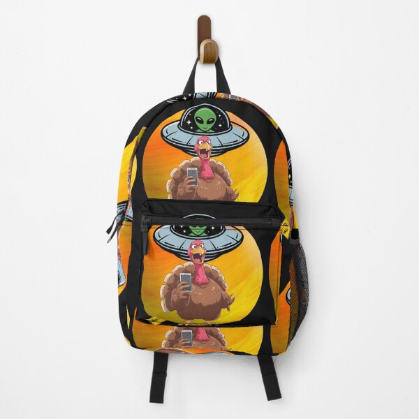 Item preview, Alien Turkey UFO Selfie designed and sold by MarcelooArt.
