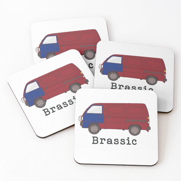 Item preview, BRASSIC Iconic Bedford Rascal Van designed and sold by TheGingerEffect.