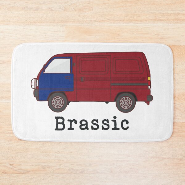 Item preview, BRASSIC Iconic Bedford Rascal Van designed and sold by TheGingerEffect.