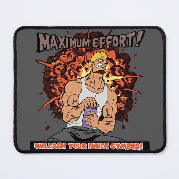 Item preview, Maximum Effort Gym Bro Pre-Workout Motivation designed and sold by nevercrow.oficial.