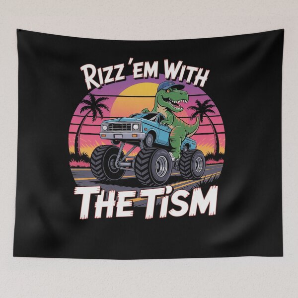 Item preview, Rizz 'Em With The Tism Autism Awareness  designed and sold by Veroniadic.