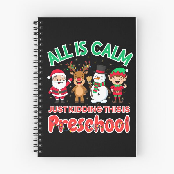 Item preview, All Is Calm Just Kidding This Is Preschool Funny Christmas designed and sold by BeLdiAuRa.