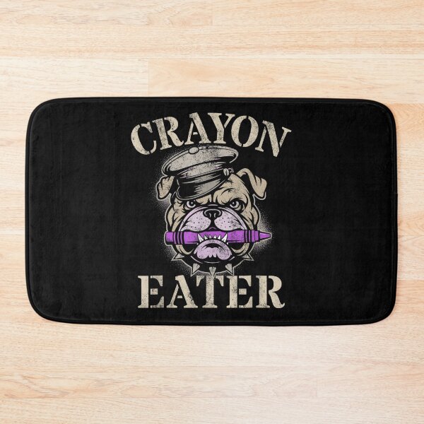 Item preview, Funny Bulldog Crayon Eater Military Marine Corps Meme Design designed and sold by LittleNhutton.