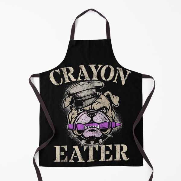 Item preview, Funny Bulldog Crayon Eater Military Marine Corps Meme Design designed and sold by LittleNhutton.