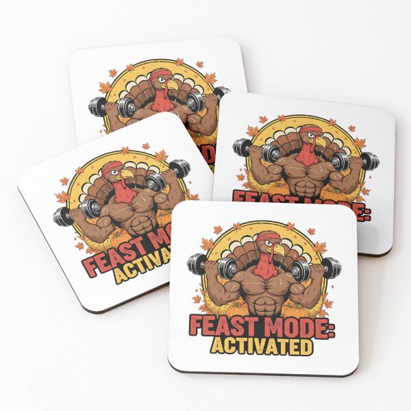 Item preview, Thanksgiving Turkey "Feast Mode" Activated designed and sold by Silent Watch Threads..