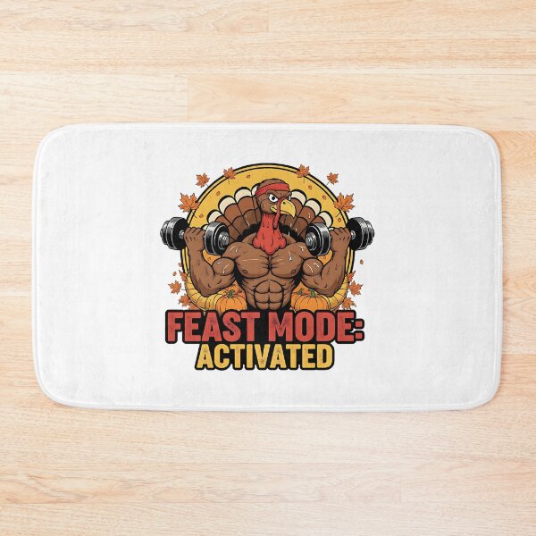 Item preview, Thanksgiving Turkey "Feast Mode" Activated designed and sold by Silent Watch Threads..