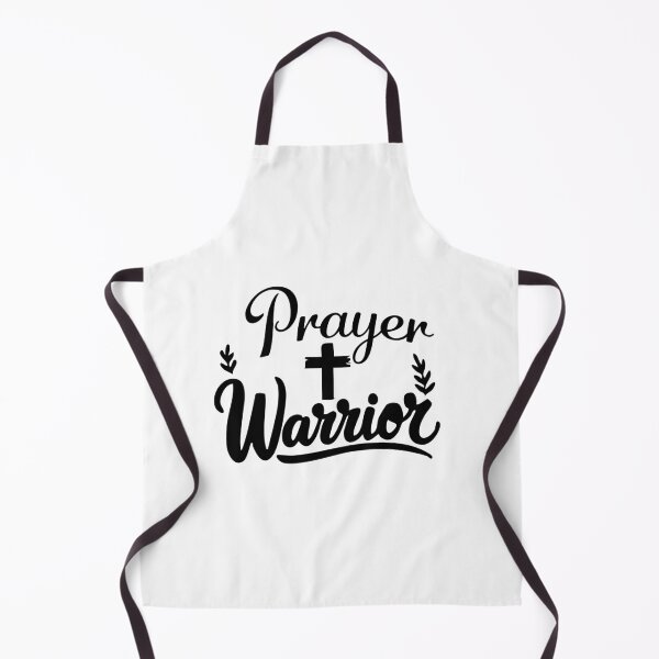 Item preview, Prayer Warrior – Christian Faith Typography T-Shirt Design designed and sold by CrossCrafted.