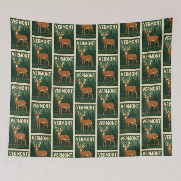 Item preview, Vermont  designed and sold by Broken Antler Designs .