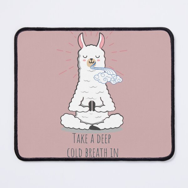 Item preview, Lama meditation Take a deep cold breath in designed and sold by CaseMastery.