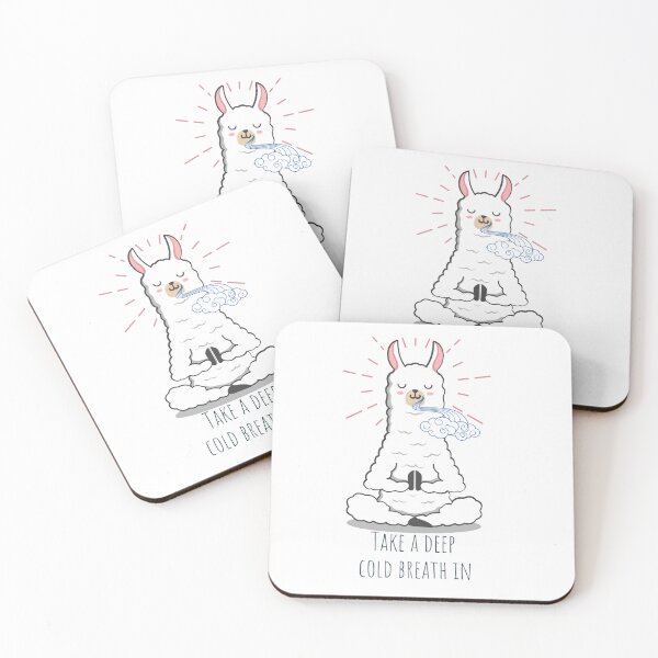 Item preview, Lama meditation Take a deep cold breath in designed and sold by CaseMastery.