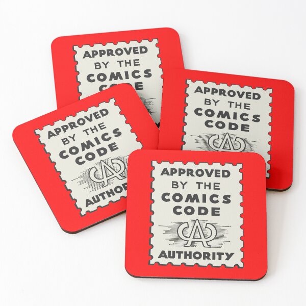 Item preview, Comics Code Authority logo designed and sold by The Common Tee.