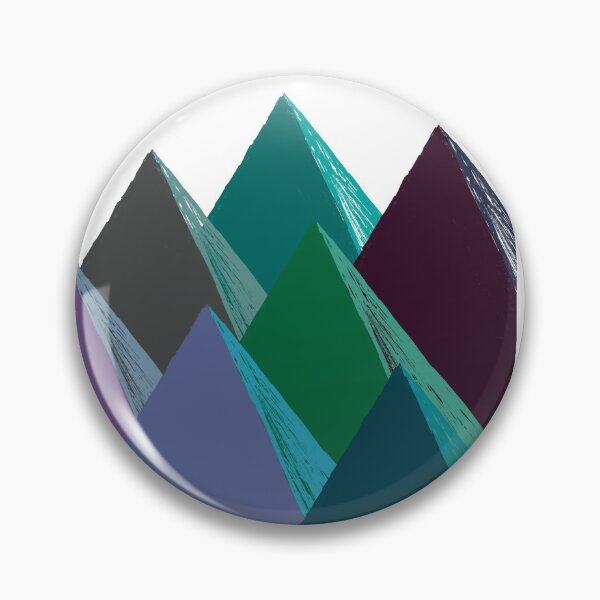 Item preview, Mountain peak abstract designed and sold by Polky Art.