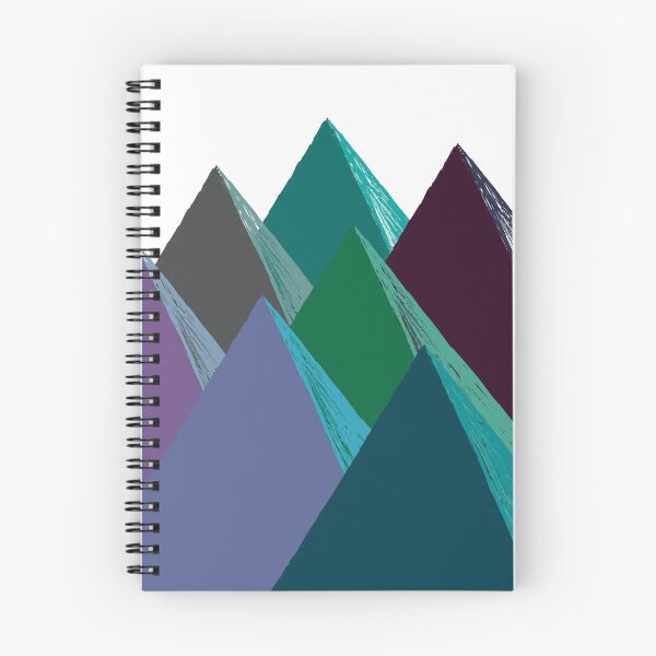 Item preview, Mountain peak abstract designed and sold by Polky Art.