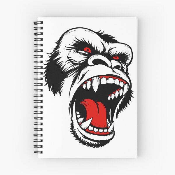 Item preview, Crazy, angry monkey designed and sold by DariusZD.