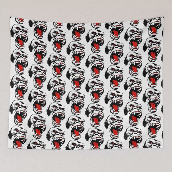 Item preview, Crazy, angry monkey designed and sold by DariusZD.