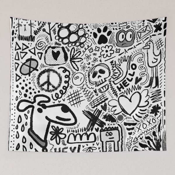 Item preview, Night doodles designed and sold by Karaburmagirl.