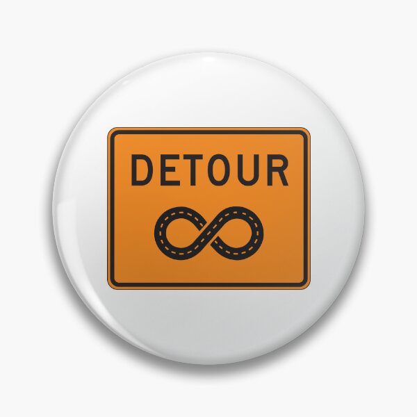 Item preview, Infinite Detours Sign Cycling designed and sold by Esskay Designs.