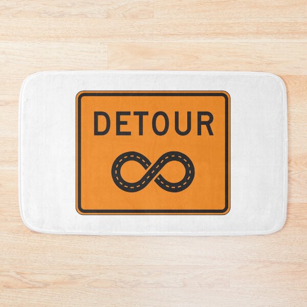 Item preview, Infinite Detours Sign Cycling designed and sold by Esskay Designs.
