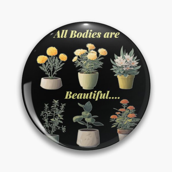 Item preview, All Bodies Are Beautiful -A Garden of Different Pots designed and sold by Artania21.