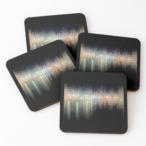 Item preview, Harbour lights abstract designed and sold by bravoalpha.
