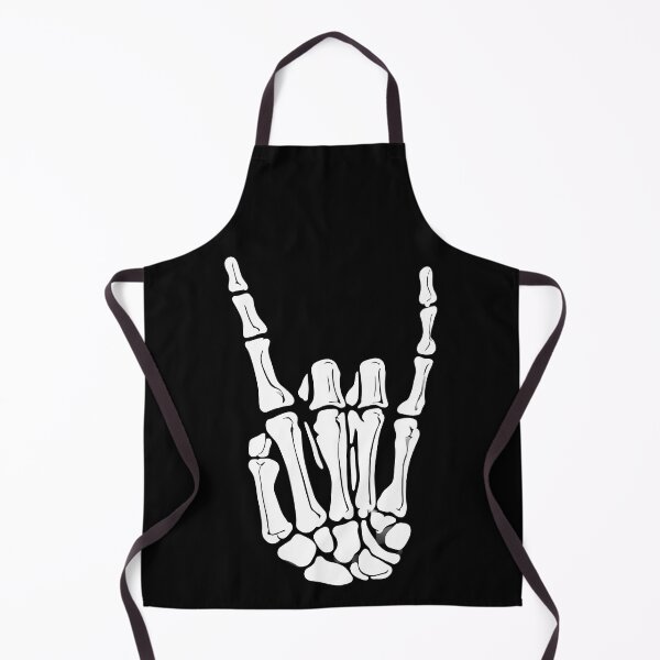 Item preview, Rock and roll gesture with bone fingers designed and sold by DariusZD.