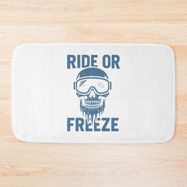 Item preview, Ride or Freeze – Snowboarder Skull Winter Sports designed and sold by SnappyPNG.