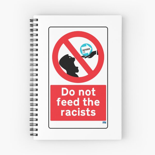 Item preview, Don't Feed the Racists designed and sold by Inverness Tourist Board.