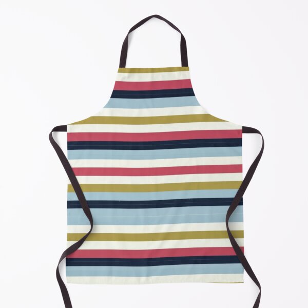 Item preview, thin retro stripe pattern in vivid and expressive 1960s colors, horizontal lines, clean and neat, consistent designed and sold by gulka8.
