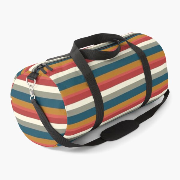 Item preview, thin retro stripe pattern in vivid and expressive colors from the 1960s, horizontal lines, mustard color palette, clean and neat, consistent designed and sold by gulka8.