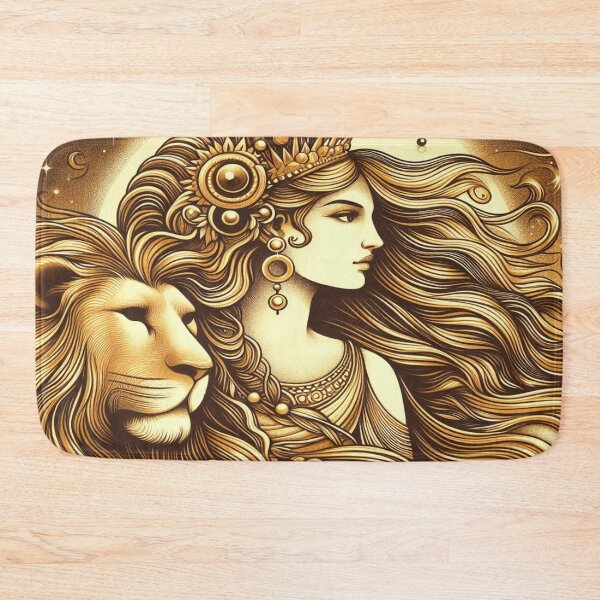 Item preview, Ishtar (Inanna), goddess of love, war, fertility and life, Lion of Babylon, Mesopotamia, ancient civilization, cradle of civilization designed and sold by Redbdon.