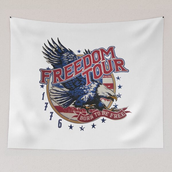 Item preview, American Eagle Freedom Vintage USA Style designed and sold by Oniyasha.