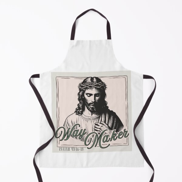 Item preview, Jesus: WAY MAKER - Isaiah 43:16-19 -  in MOUNTAIN GREEN designed and sold by Holy Coast Threads (Formerly ChristianFlower).