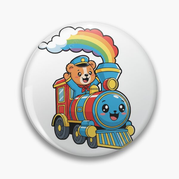Item preview, Train driver bear designed and sold by SimonsDesignArt.