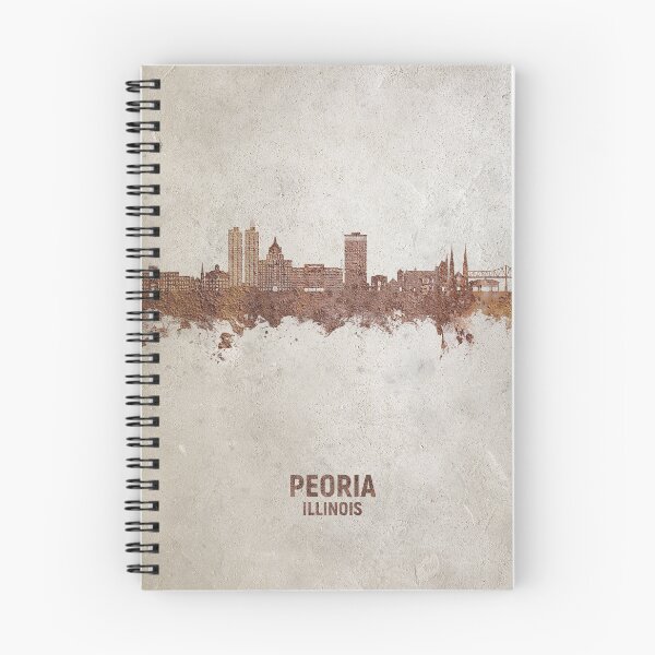 Item preview, Peoria Illinois Skyline designed and sold by ArtPrints.